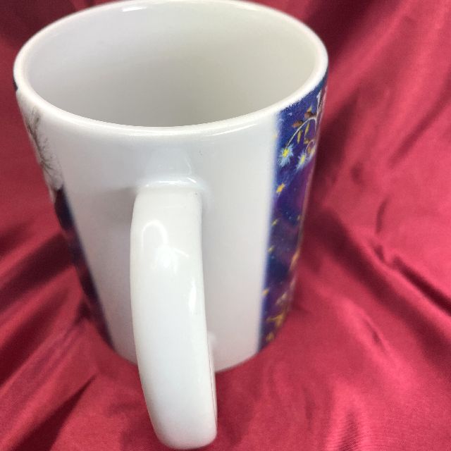 猫のダヤンのマグカップラップランド柄の持ち手画像
