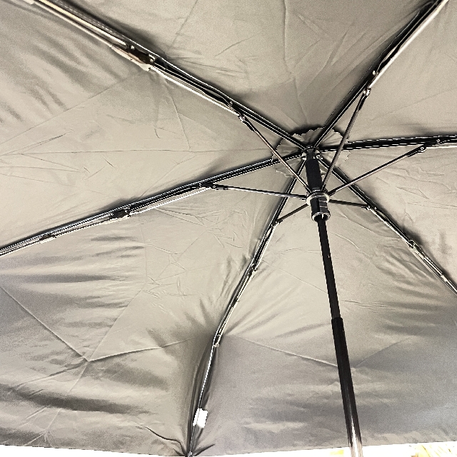 ダヤンの遮光UV折りたたみ傘タシルの街柄の内側画像