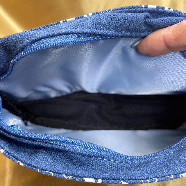 猫のダヤンのペンポーチねずみパン柄の内側の画像