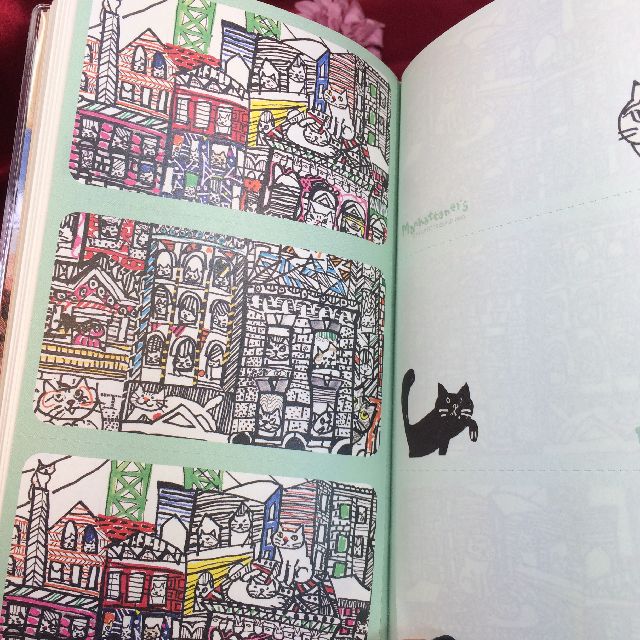 マンハッタナーズ2021年手帳「ずっと眺めていたい街」柄のメモページの画像