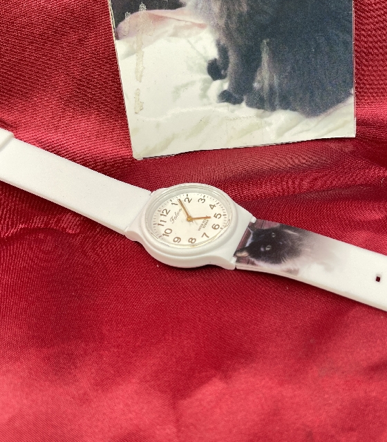 オリジナルマイ愛猫腕時計の全体画像