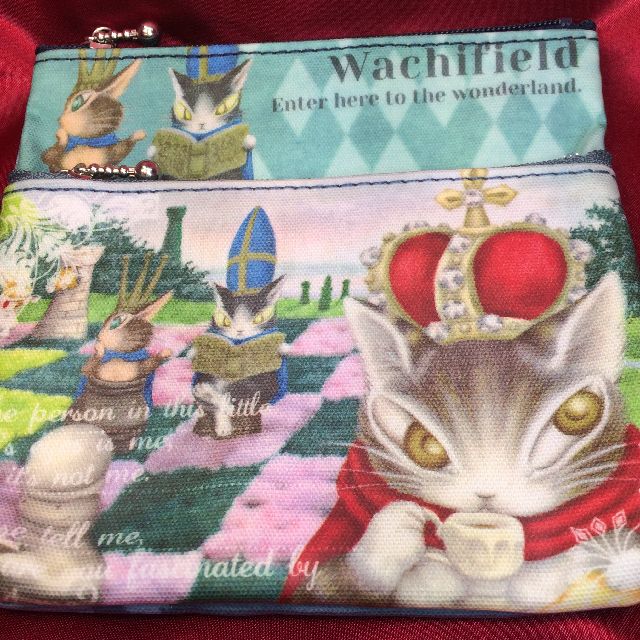 送料180円 猫のダヤン Wミニポーチ 悠長な試合 柄 ラミネート加工 仙台の猫グッズ専門店 大きな青い馬 送料180円 猫のダヤン Wミニポーチ 悠長な試合 柄 ラミネート加工 仙台の猫グッズ専門店 大きな青い馬