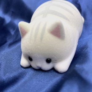【トラ猫】卓上クリーナー・フロッキー加工・ねこ形