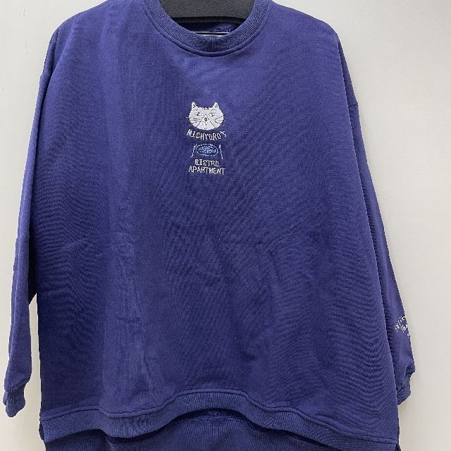 クスグルジャパントレーナーはらぺこミチョロ柄の前側画像