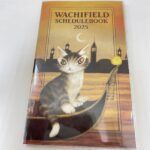 【メール便・猫のダヤン】スケジュール帳2025年・ゴンドラ柄