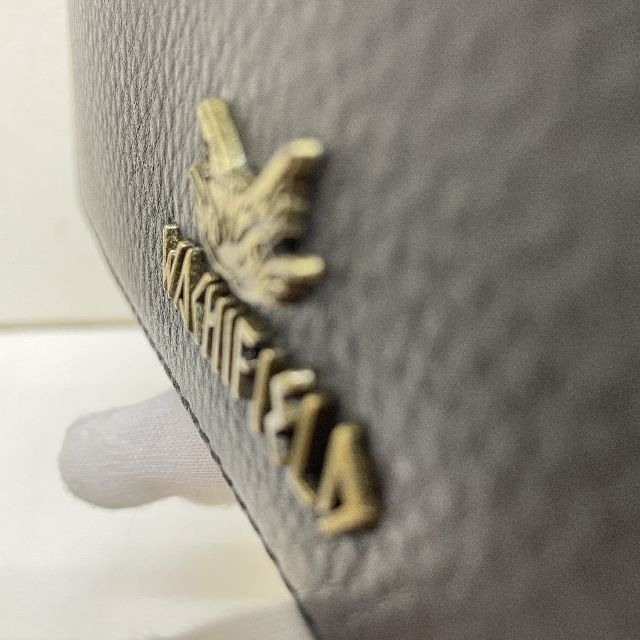 猫のダヤンの長財布アルカイック柄のロゴマークの画像