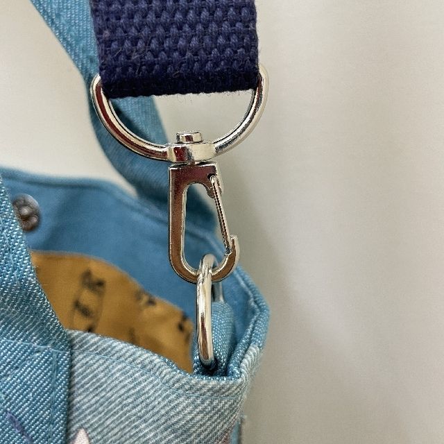 クスグルジャパンのネコまるけ楕円底バッグのショルダー紐画像