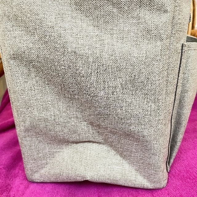 猫のダヤンのピクニックバッグD&C柄の脇マチの画像