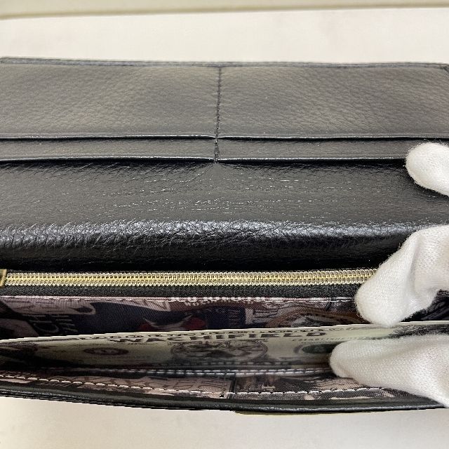 猫のダヤンの長財布アルカイック柄の内側の画像