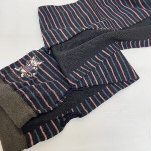 【メール便・猫のダヤン】UVロング手袋・「おそろいボーダー」柄・メッシュ生地使用