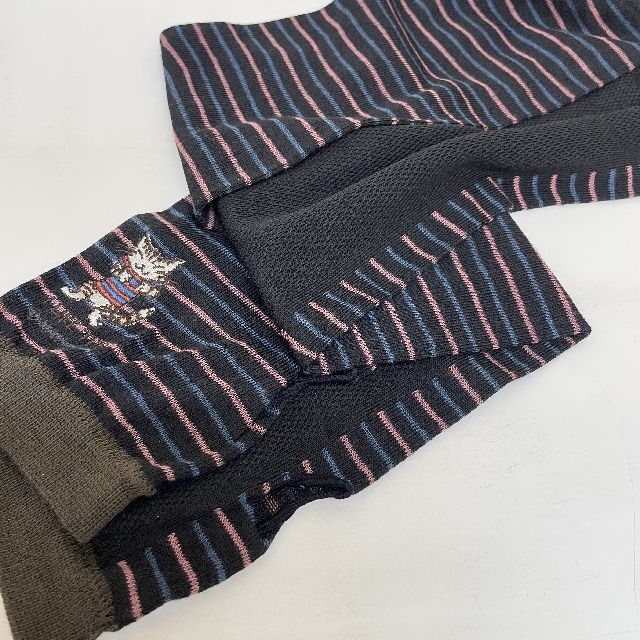 猫のダヤンのUV手袋「おそろいボーダー」柄メッシュ生地使用