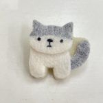 【在仙作家RU・RU・RU】ハンドメイドブローチ・フェルト製