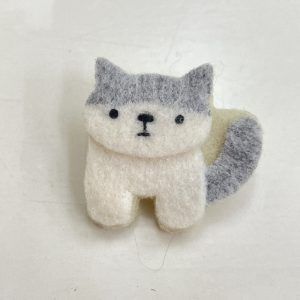 【在仙作家RU・RU・RU】ハンドメイドブローチ・フェルト製