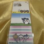 【メール便・ちいかわ】スケジュールメモふせん・ハチワレ猫柄