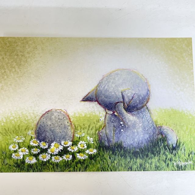 ひこ屋の卓上カレンダー2026シュール柄の4月の裏側画像