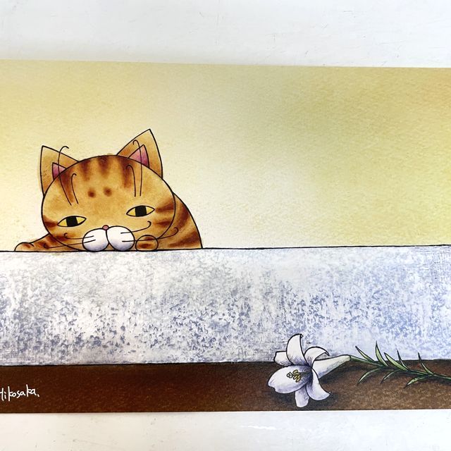 ひこ屋の2026年卓上カレンダーシュール柄の2月の裏側画像