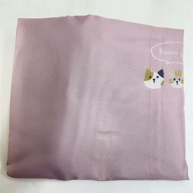 LABCLIPの大小2枚組エコバッグの小バッグを折り畳んだ画像