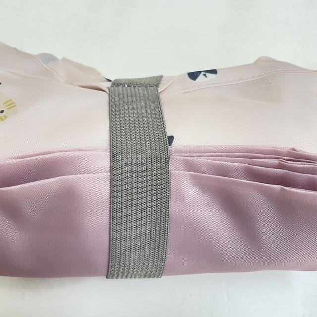 LABCLIPの大小2枚組エコバッグを畳んだ画像