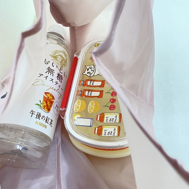 LABCLIPの大小2枚組エコバッグの小バッグの内側画像