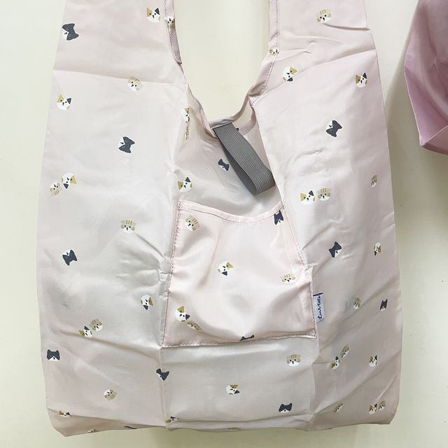 LABCLIPの大小2枚組エコバッグの大バッグの全体画像