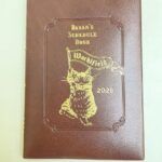 【メール便・猫のダヤン】B6スケジュール帳2026年・濃茶色