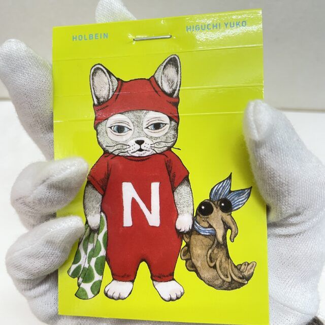 希少　受注生産　ヒグチユウコさん　カカオカー　ポーチ　ニャンコとアノマロ 希少 受注生産 ヒグチユウコさん カカオカー ポーチ ニャンコとアノマロ