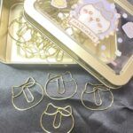 【ちいかわ】缶入クリップ・ハチワレ柄・15個入り